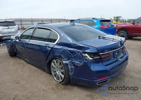 2022 BMW 750 I xDrive from USA, damaged, VIN WBA7U2C03NCK86374